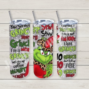 Grinch Quotes 20oz Tumbler