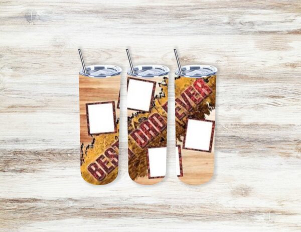 Custom Best Dad Ever 20oz Tumbler
