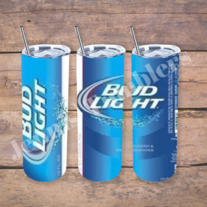 Light Blue I3ud Light 20oz Tumbler