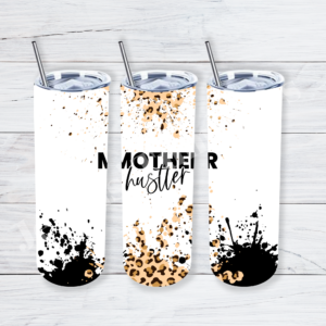 Mother Hustler Leopard 20oz Tumbler