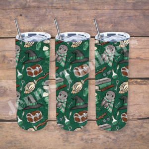 HP All the Favorite Things with Green Background 20oz Tumbler