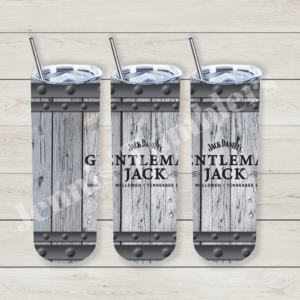 Jack D's White Barrel 20oz Tumbler