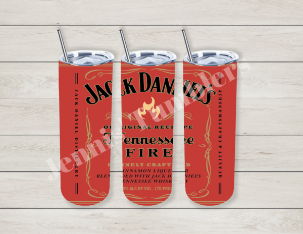 JD Fire Tennessee Whiskey 20oz Tumbler 
