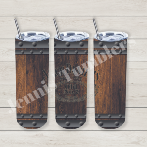 JD Tennessee Whiskey Dark Barrel 20oz Tumbler 