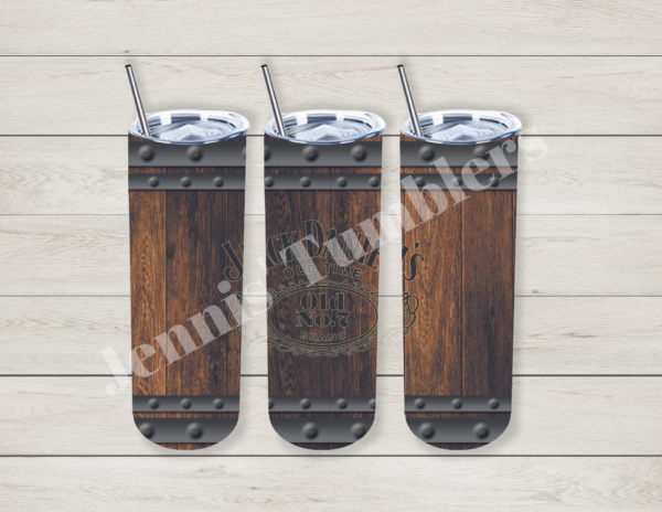 JD Tennessee Whiskey Dark Barrel 20oz Tumbler 