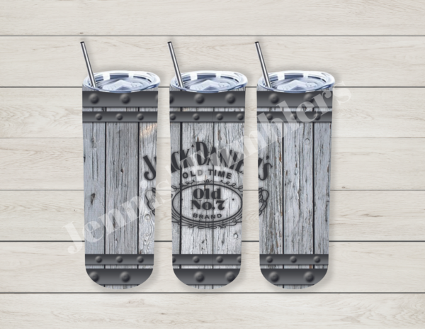 JD Tennessee Whiskey White Barrel 20oz Tumbler 