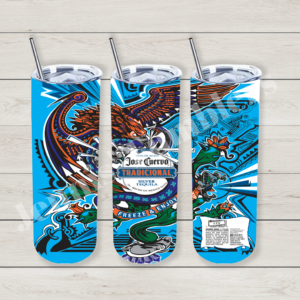 JC Agave Silver 20oz Tumbler 