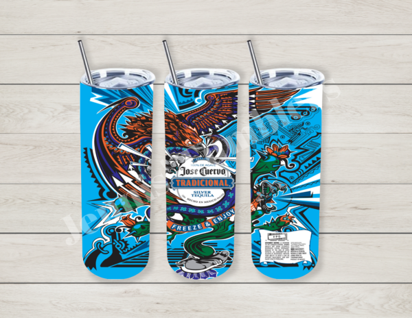 JC Agave Silver 20oz Tumbler 