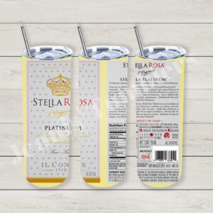 Italian Rosa Platinum 20oz Tumbler 