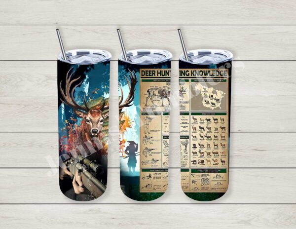 Deer Hunting Knowledge 20oz Tumbler