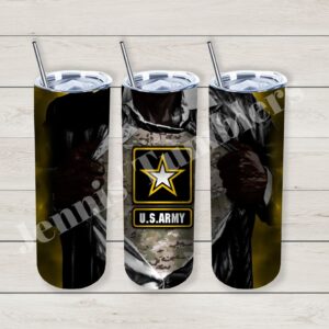 Army Hero Superman 20oz Tumbler 