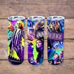 Colorful Beetle Juice 20oz Tumbler 