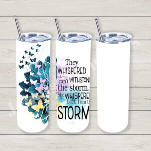 I am the storm 20oz Tumbler 