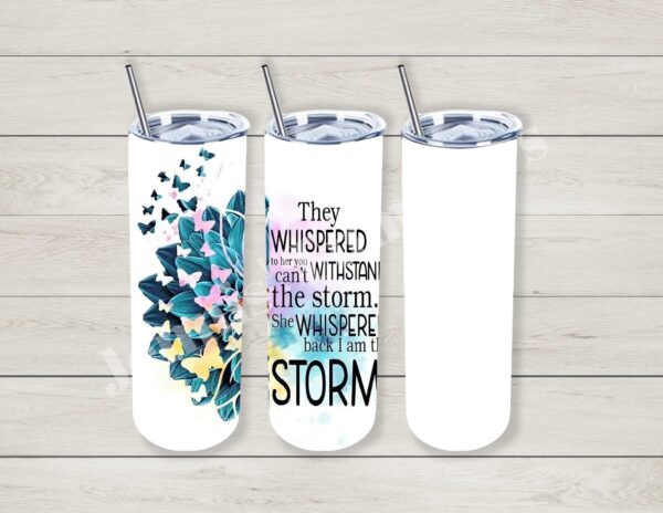 I am the storm 20oz Tumbler 