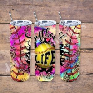 Softball Life 20oz Tumbler 