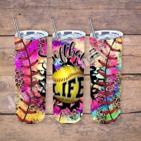 Softball Life 20oz Tumbler 