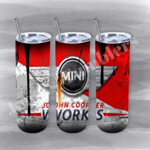 Mini Cooper Oil Can 20oz Tumbler 