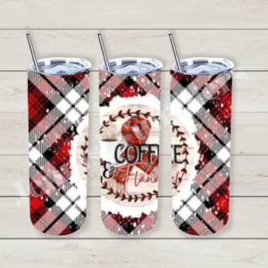 Winter Coffee and Flannel 20oz Tumbler