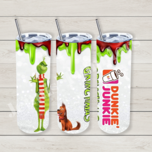 Grinchmas Dunkie Junkie 20oz Tumbler