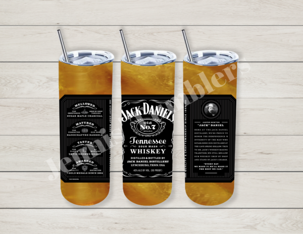 JD Tennessee Whiskey Bottle 20oz Tumbler