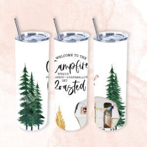 Welcome to the Campfire Cup 20oz Tumbler 