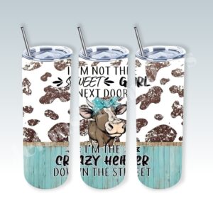 Crazy Heifer 20oz Tumbler 