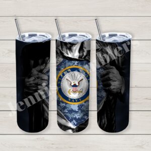 Super Hero Navy 20oz Tumbler 
