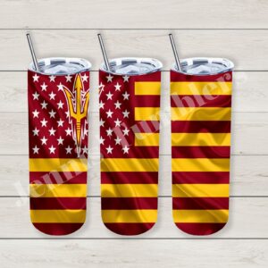 Arizona College Red and Yellow Flag 20oz Tumbler 