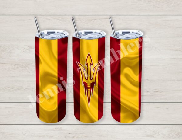 Arizona College Red and Yellow Fabric 20oz Tumbler