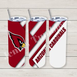 Arizona Football Maroon and White 20oz Tumbler 