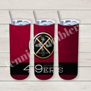San Francisco Football Maroon 20oz Tumbler 