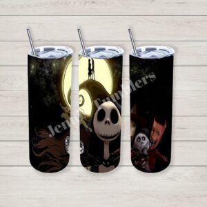 NB4C Jack and Sally by Moonlight 20oz Tumbler 