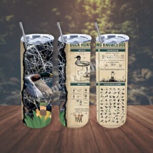 Duck Hunting Knowledge 20oz Tumbler 