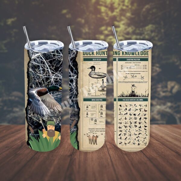 Duck Hunting Knowledge 20oz Tumbler 