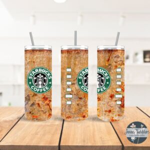 Star Coffee Bucks Rusty Marble 20 oz Tumbler