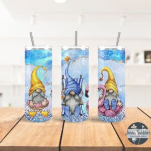 Beachy Gnomes 20 oz Tumbler