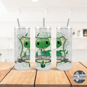 Slyther, HP, Rin Watercolor 20 oz Tumbler