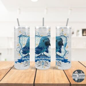 Raven, HP, Claw Watercolor 20 oz Tumbler