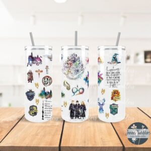 HP Watercolor 20 oz Tumbler