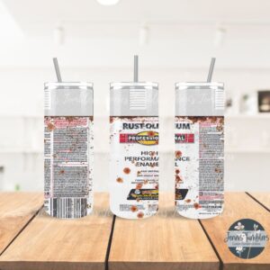 Rust-Oleum-White 20 oz Tumbler