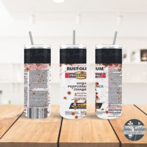Rust-Oleum-Black 20 oz Tumbler