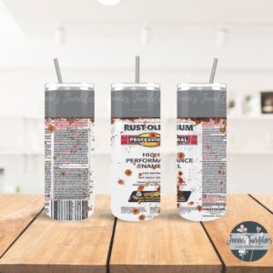Rust-Oleum-Gray 20 oz Tumbler
