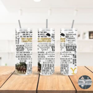 EllowTone Quotes 20oz Tumbler
