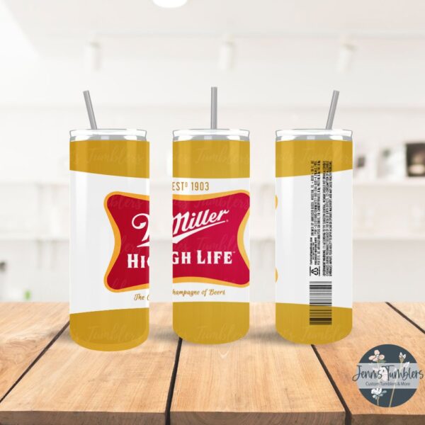 High Life Beer Can 20 oz Tumbler